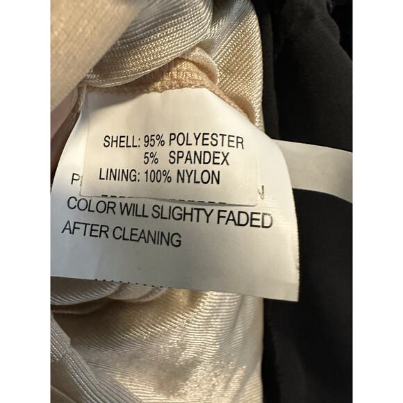 MANDALAY 4 COCKTAIL DRESS Embellished Sequin Fringe Cold Shoulder Black NWT - Picture 12 of 16